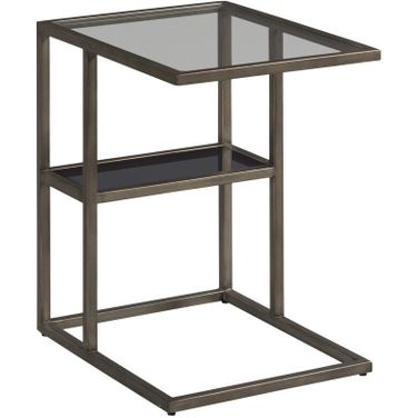 Cleo Accent Table In Deep Brown