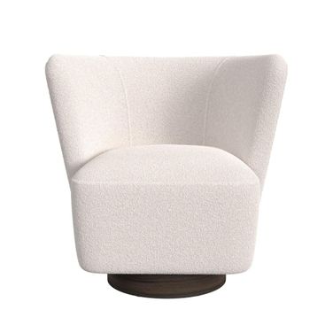 Cleo Swivel Chair In Sand