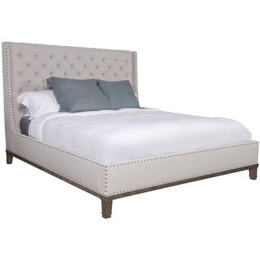 Cleo King Bed In Cream