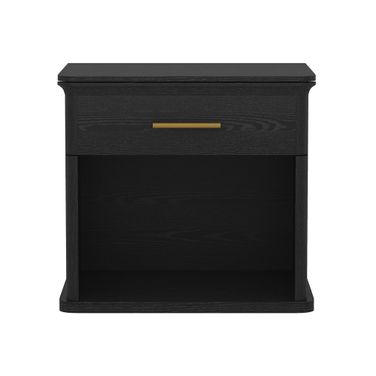 Clifford 1-Drawer Nightstand In Black