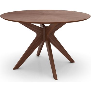 Clifford Oval Coffee Table In Walnut