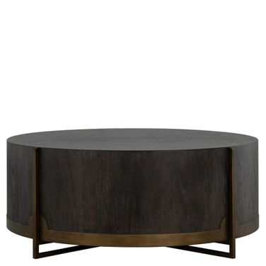 Clifton Coffee Table In Brown and Yellow