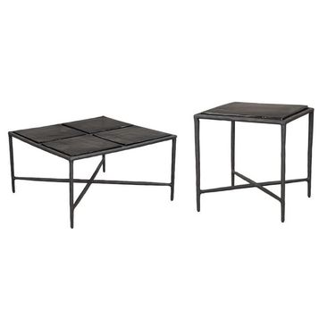 Cloe Occasional Table Set In Black