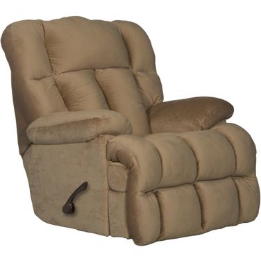 Cloud 12 Camel Chaise Rocker Recliner