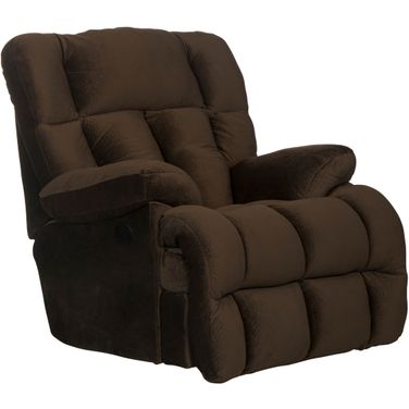 Cloud 12 Power Chaise Recliner In Chocolate