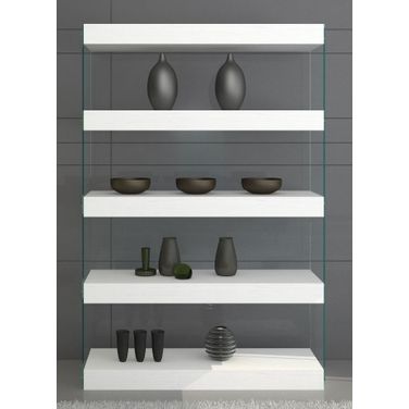 Cloud High Gloss Curio Unit