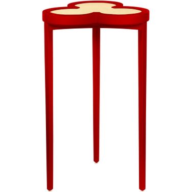 Clover Cigar Table In Red
