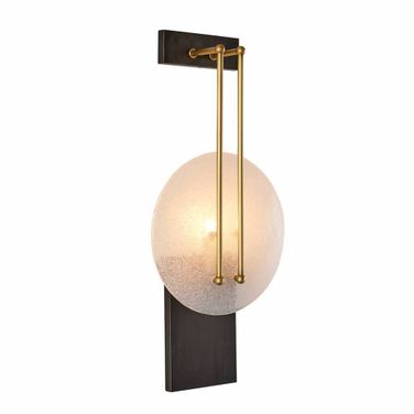 Clover Sconce In Clear Seedy