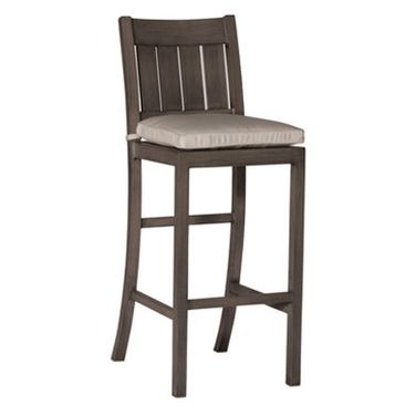 Club Aluminum 30 Inch Barstool In Bali Pearl