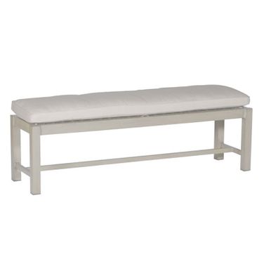 Club Aluminum 60 Inch Bench In Bali Pearl