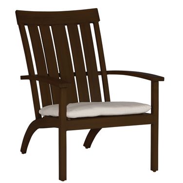 Club Aluminum Adirondack Chair In Bali Pearl