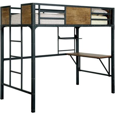 Clapton Twin Bed With Workstation