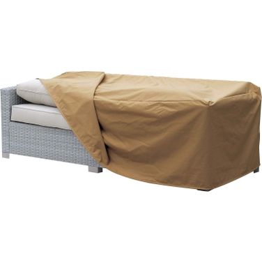 Boyle Light Brown Dust Small Sofa Cover