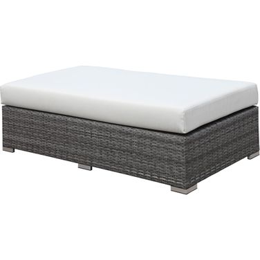 Somani Gray and Ivory Bench