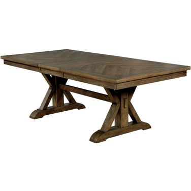 Julia Light Oak Extendable Dining Table