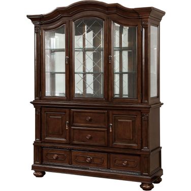 Alpena Brown Cherry Hutch And Buffet