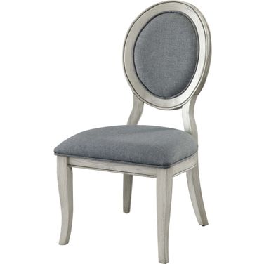 Kathryn Antique White Side Chair Set of 2