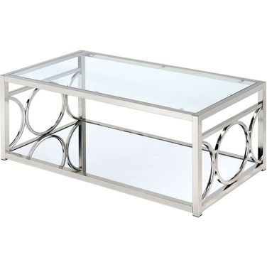 Rylee Chrome Coffee Table