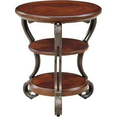May Brown Cherry Side Table