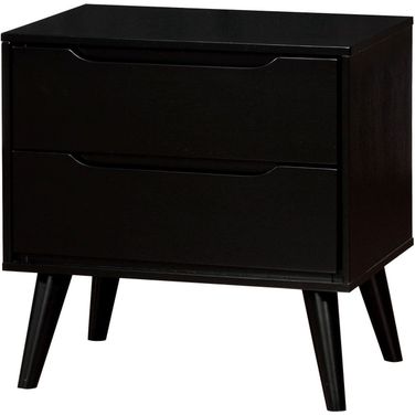 Lennart II Black Night Stand