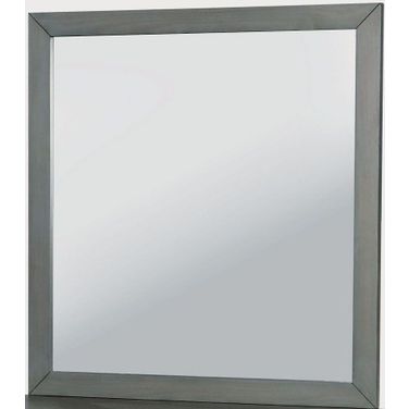 Lennart Gray Rectangular Mirror