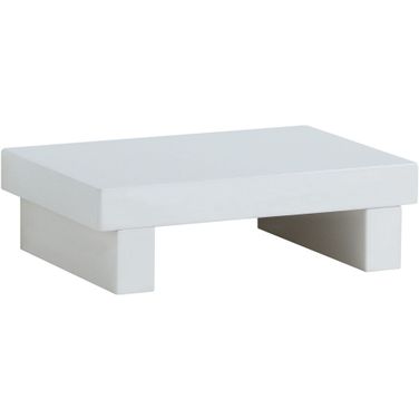 Christie High Gloss White Nightstand