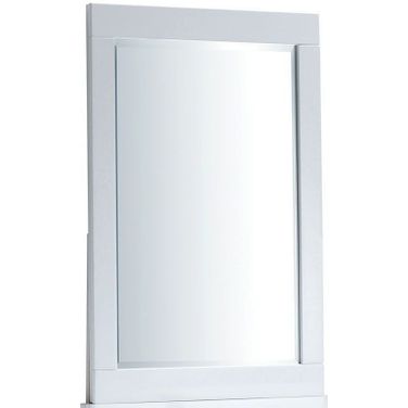 Christie High Gloss White Mirror
