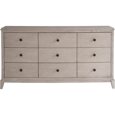 Coalesce Nine Drawer Dresser In Fog
