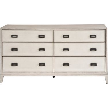 Coalesce Estelle Six Drawer Dresser In Fog