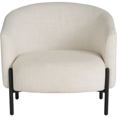 Coalesce Nikolai Lounge Chair In Matte Black