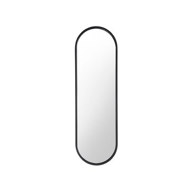 Coalesce Olsen Metal Accent Mirror In Matte Black