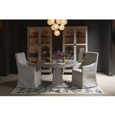 Coalesce Round Dining Room Set In Fog