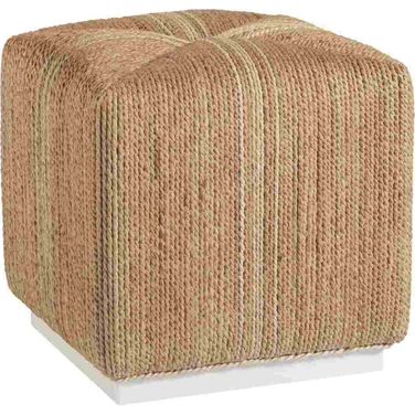 Coastal Living Woven Abaca Cube
