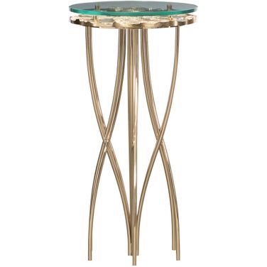 Coastal Side Table In Brass