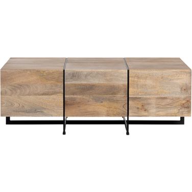 Cocktail Table In Brown and Black