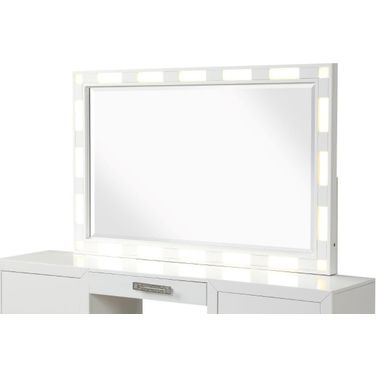 Coco Mirror In Milky White
