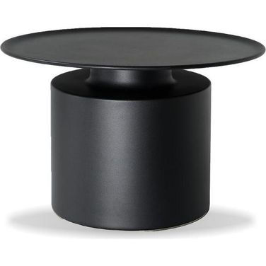 Coffee Table Rook Matte Black Aluminum