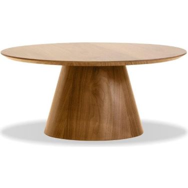 Coffee Table Tower 36In Natural Walnut