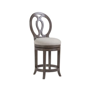 Cohesion Program Axiom Swivel Counter Stool In Grigio