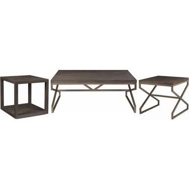 Cohesion Program Antico Rectangular Occasional Table Set