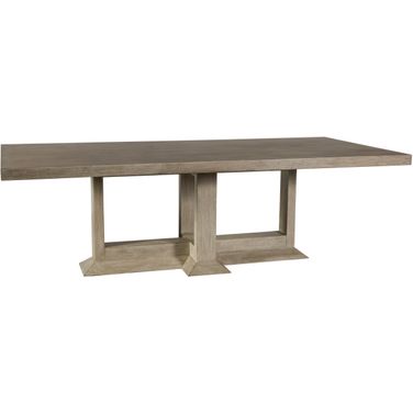 Cohesion Program Emissary Rectangular Dining Table In Bianco