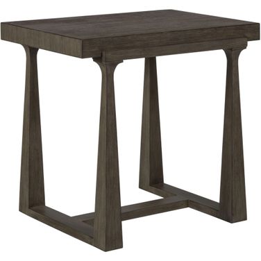Cohesion Program Grantland Rectangular End Table In Grigio