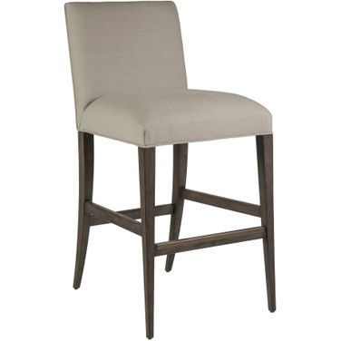 Cohesion Program Madox Upholstered Low Back Barstool In Antico