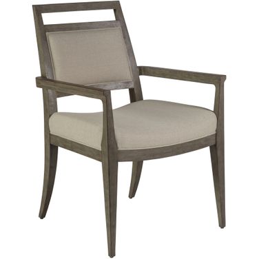 Cohesion Program Nico Upholstered Arm Chair In Grigio