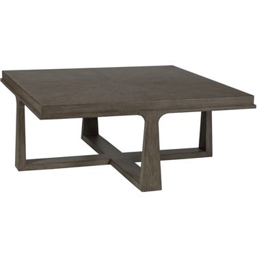 Cohesion Program Rousseau Square Cocktail Table In Grigio