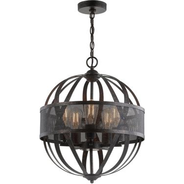 Colby Dark Gray Pendant