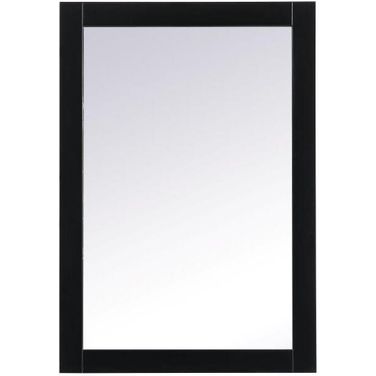 Cole Black Vanity Mirror