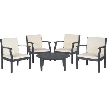 Colfax Ash Gray 5-Piece Coffee Set