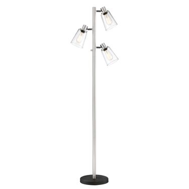 Colinton Floor Lamp In Brushed Nickel