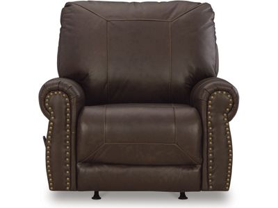 Clonmel Chocolate Zero Wall Wide Seat Recliner Signature Design